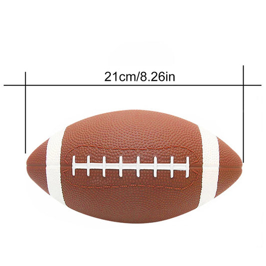 American Football Teenagers Rugby Ball Child Toys Inflatable Small Rugby Ball Anti Slip Children Game Ball for Children Teaching
