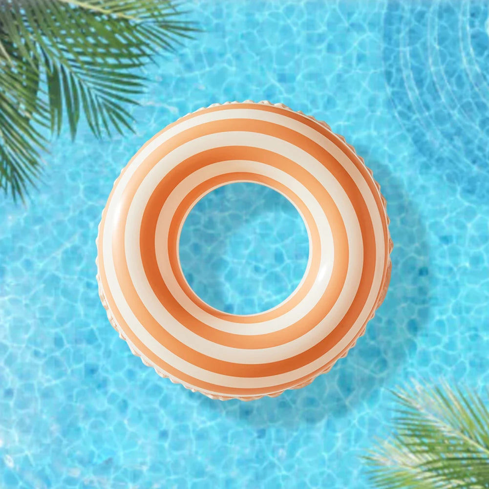 Inflatable Swim Ring Pool Floating Rings Leakproof Swimming Rings Floaties Swim Float Tube PVC Pool Floats Pool Accessories
