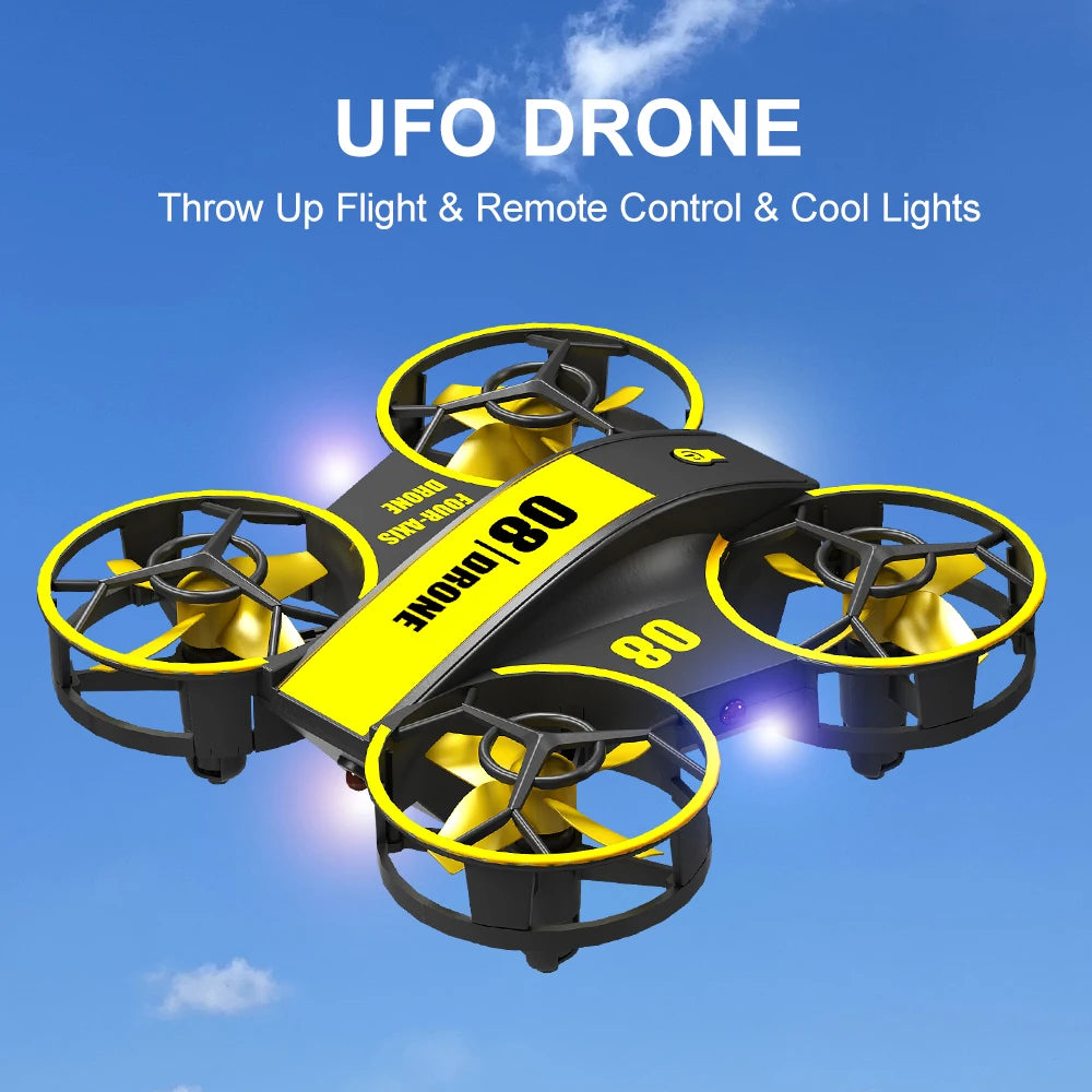 Mini Drone for Kids and Beginners,RC Quadcopter Indoor Helicopter, Mini Aircraft with Light\3D Flip\3 Batteries,Great Gifts