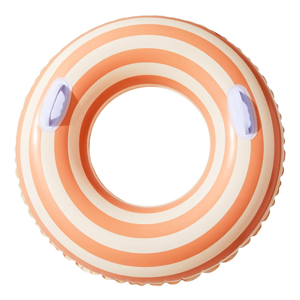 Inflatable Swim Ring Pool Floating Rings Leakproof Swimming Rings Floaties Swim Float Tube PVC Pool Floats Pool Accessories