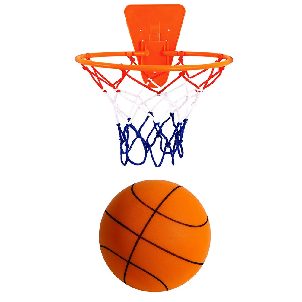 18/21/24cm Quiet Ball Size 3/5/7 Silent Basketball Dribbling Training Basketball Bouncing for Kids Birthday Gifts