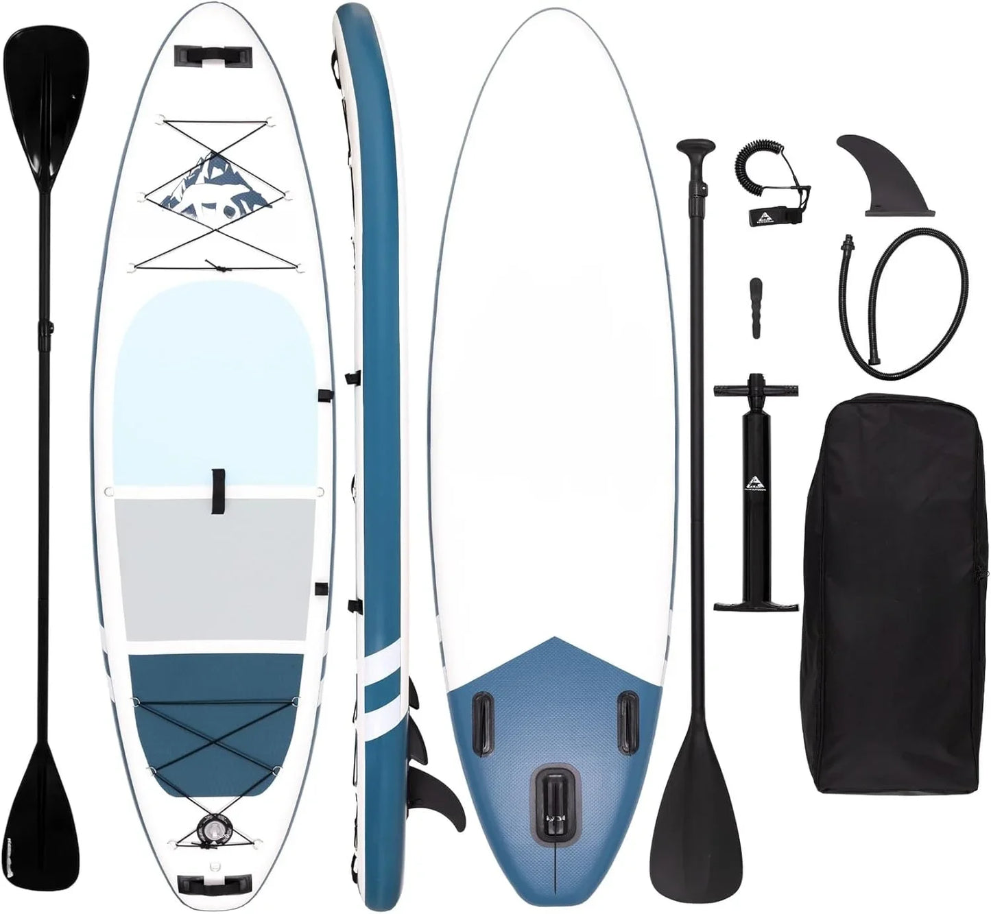 Inflatable Stand Up Paddle Board with Premium SUP Paddle Board Accessories, Wide Stable Design