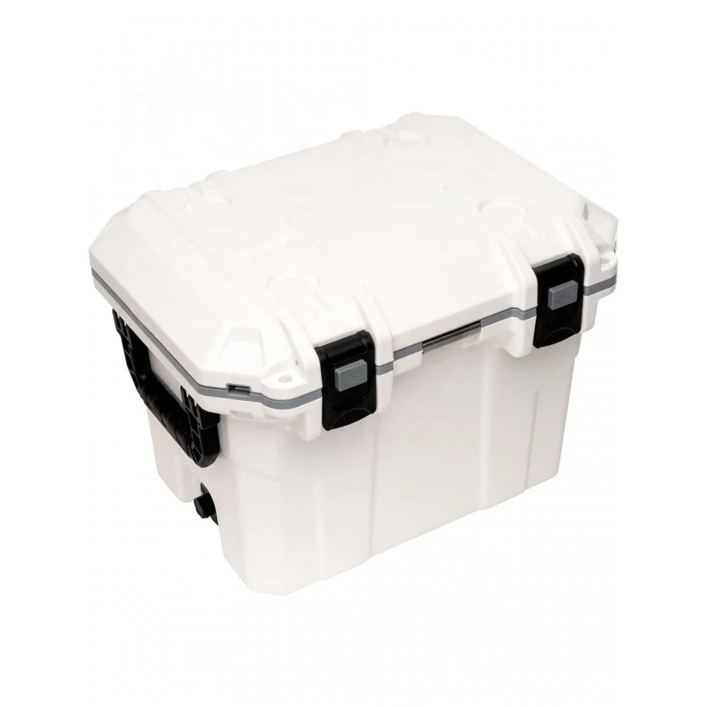 Outdoor Camping Medium Size 30qt Cooler Ice Chest Coolbox with Cup Holders