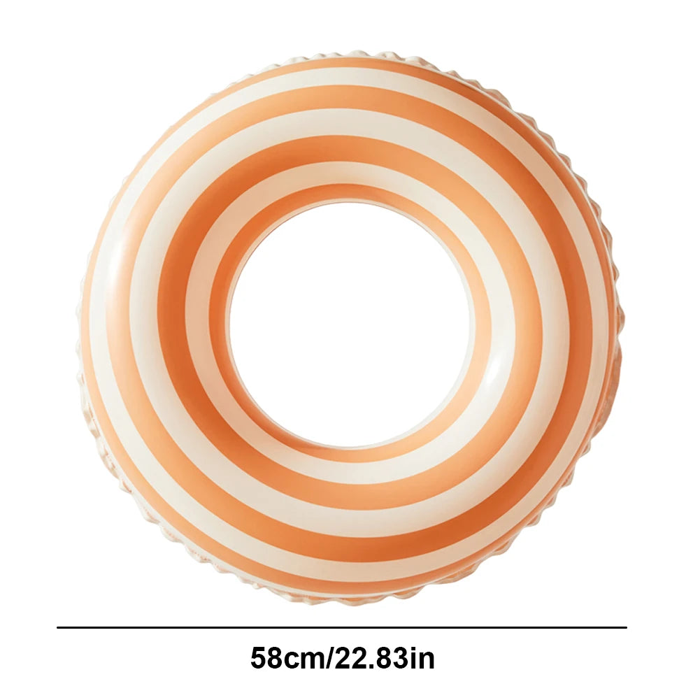 Inflatable Swim Ring Pool Floating Rings Leakproof Swimming Rings Floaties Swim Float Tube PVC Pool Floats Pool Accessories