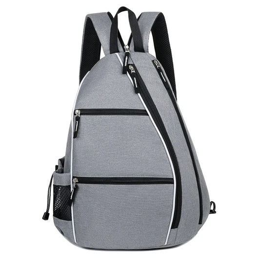 Pickleball Bag Racketball Sling Bag Adjustable Pickleball Rackets Backpack Multi-pockets Racquetball Carrying Handbag Sports Bag