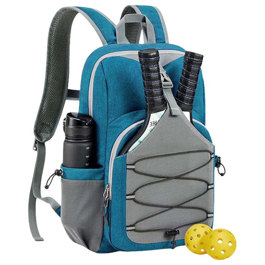 Adjustable Racket Bag with Hanging Hook Pickleball Rackets Backpack Lightweight Breathable Sports Backpack Daily Commuting Bag