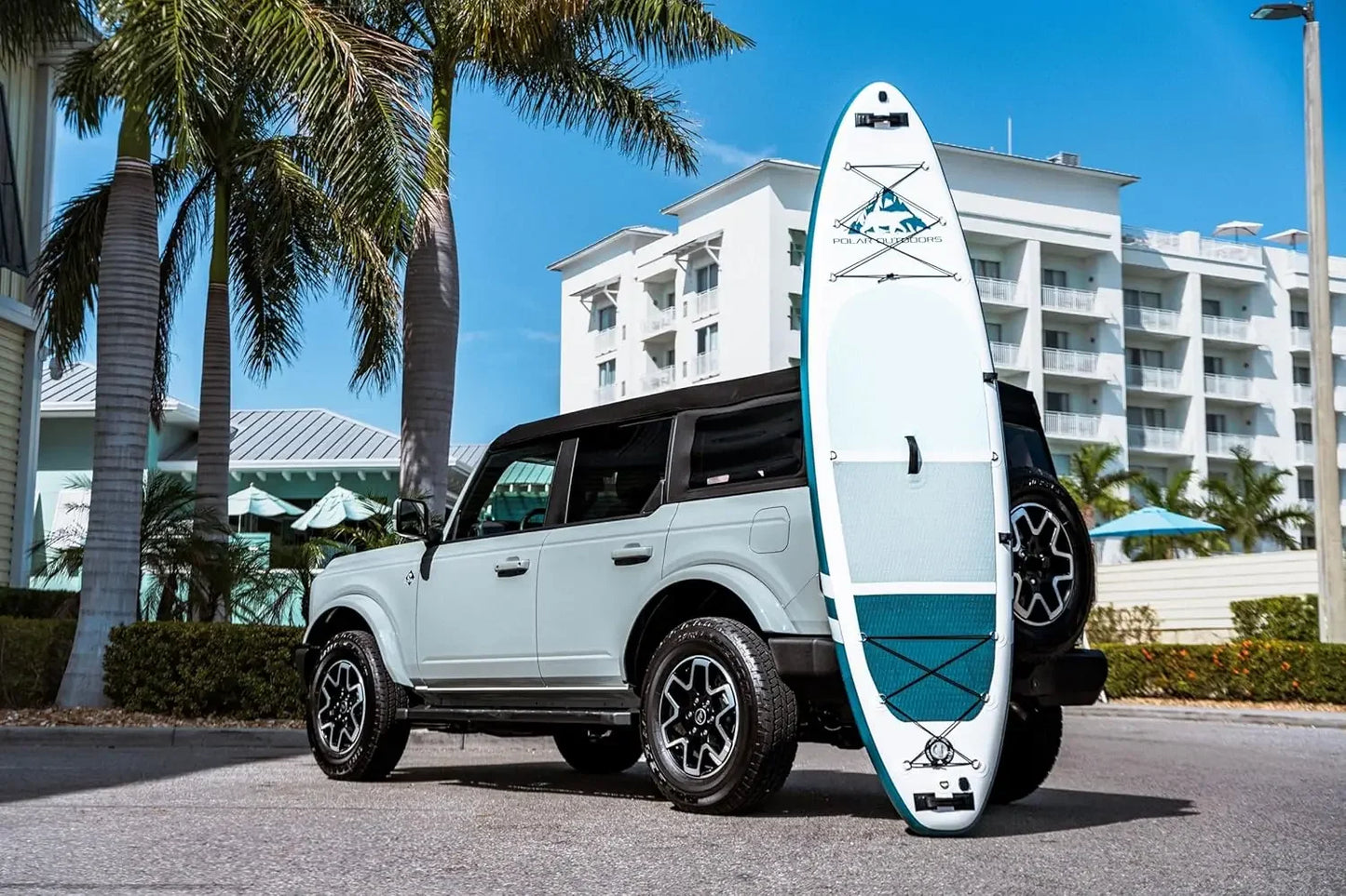 Inflatable Stand Up Paddle Board with Premium SUP Paddle Board Accessories, Wide Stable Design