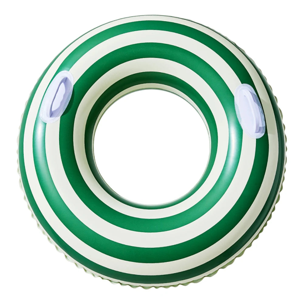 Inflatable Swim Ring Pool Floating Rings Leakproof Swimming Rings Floaties Swim Float Tube PVC Pool Floats Pool Accessories