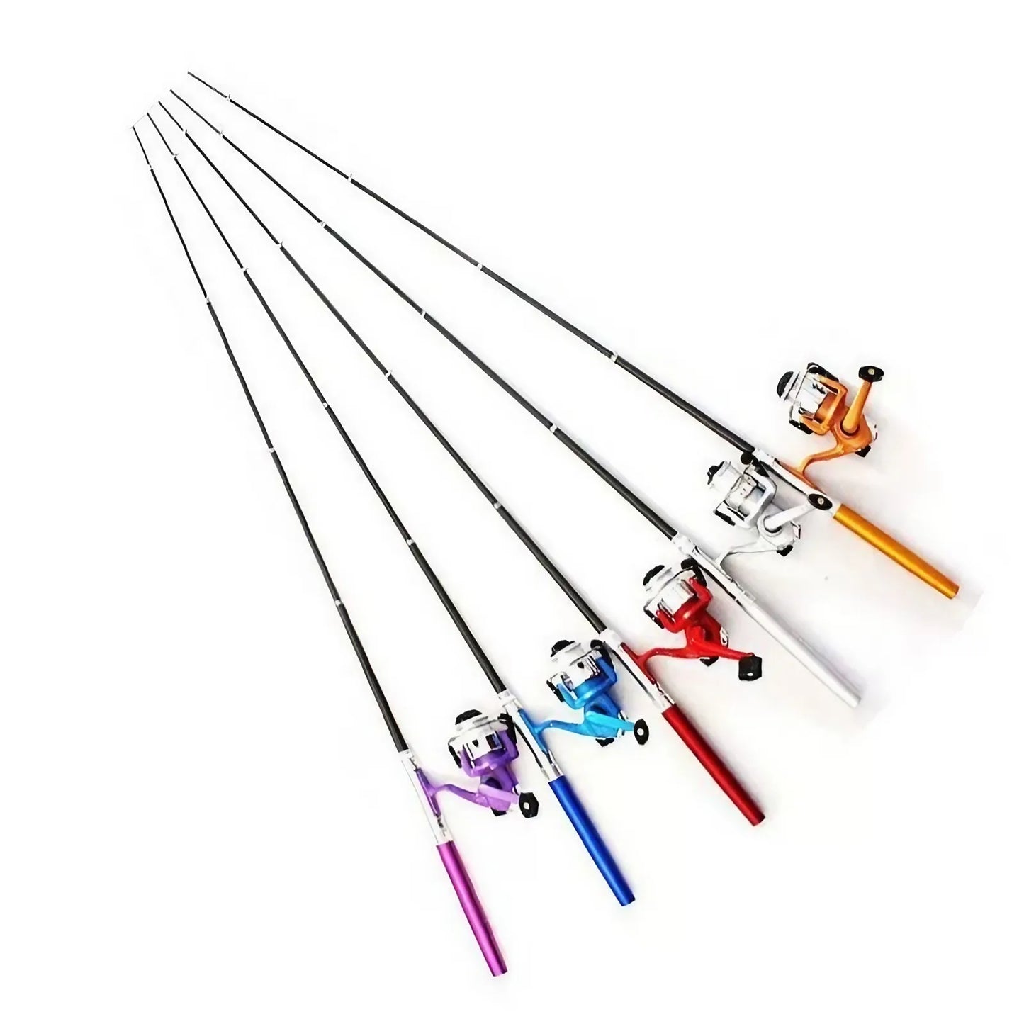Pen-style Fishing Rod - Extended Length 100cm/39.37inch - Retracted Length 20cm/7.87inch Mini Pen-shaped Rod, Easy To Carry, Fis